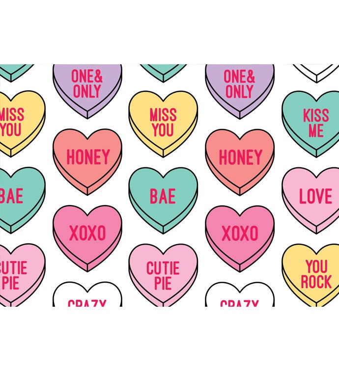Tins With Pop® 4 Gallon Conversation Hearts